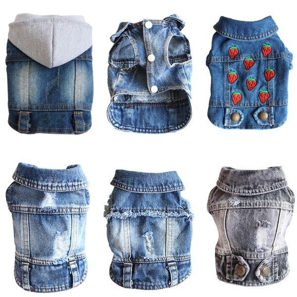 xs-2xl denim dog clothes cowboy pet dog coat puppy clothing for small dogs jeans jacket vest coat puppy outfits cat clothes
xs-2xl denim dog clothes cowboy pet dog coat puppy clothing for small dogs jeans jacket vest coat puppy outfits cat clothes