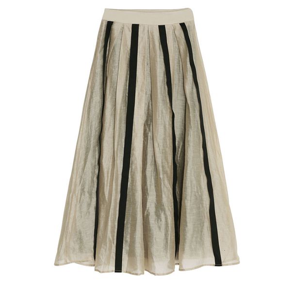 mevgo2019 autumn winter pleated women patchwork long skirts high waist draped mesh stripe casual loose skirt hd2968, Black
mevgo2019 autumn winter pleated women patchwork long skirts high waist draped mesh stripe casual loose skirt hd2968, Black