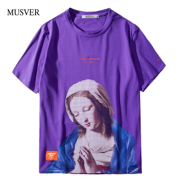 musver virgin mary printed hip hop t shirt men 2019 summer fashion cotton casual short sleeve tees streetwear male t shirts, White;black
musver virgin mary printed hip hop t shirt men 2019 summer fashion cotton casual short sleeve tees streetwear male t shirts, White;black