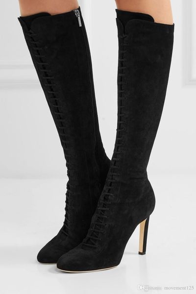 italian-made desiree lace-up black suede leather knee boots women stiletto boot high heels fashion style lady fashion slim thigh high boots
italian-made desiree lace-up black suede leather knee boots women stiletto boot high heels fashion style lady fashion slim thigh high boots