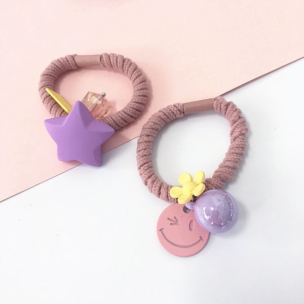 korean sweet girl crystal colorful bead pentagram face elastic hair bands women fashion ponytail holder hair accessories
korean sweet girl crystal colorful bead pentagram face elastic hair bands women fashion ponytail holder hair accessories