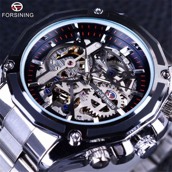 forsining brand transparent hollow luminous hand gear movement retro royal design men business mechanical skeleton wrist watches, Slivery;brown
forsining brand transparent hollow luminous hand gear movement retro royal design men business mechanical skeleton wrist watches, Slivery;brown