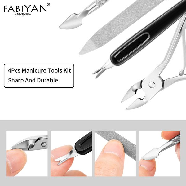 stainless steel 4pcs/set nail art tool cuticle pusher nipper clipper scissors cutter remover dead skin fork trimmer manicure
stainless steel 4pcs/set nail art tool cuticle pusher nipper clipper scissors cutter remover dead skin fork trimmer manicure