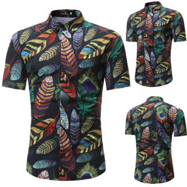 brand new mens casual green leaf printing short sleeve blouse shirt man summer slim fit hawaii traveling tee shirts, White;black
brand new mens casual green leaf printing short sleeve blouse shirt man summer slim fit hawaii traveling tee shirts, White;black