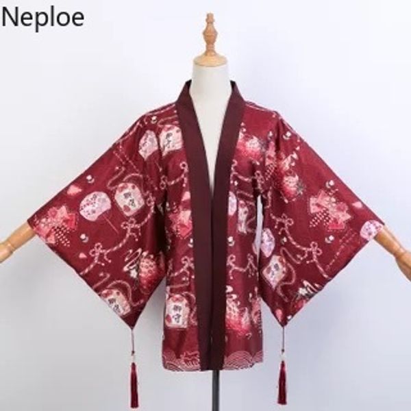 neploe kimono cardigan women casual half sleeve v-neck print robe japanese chemise femme loose oversized blouse cardigan 55860, White
neploe kimono cardigan women casual half sleeve v-neck print robe japanese chemise femme loose oversized blouse cardigan 55860, White