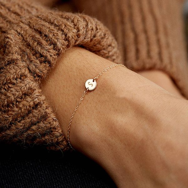 fashionable gold color english letter a-z bracelet and bangle for woman adjustable simple bracelets woman jewelry party gifts, Black
fashionable gold color english letter a-z bracelet and bangle for woman adjustable simple bracelets woman jewelry party gifts, Black
