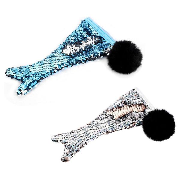 

Fashion Sequin Women Glitter Cosmetic Bag Pencil Box Hairball Makeup Case High Quality Polyester Hot