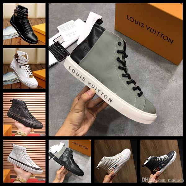21fw 2019 new designers spring men vulcanize shoe rubber platform shoes couple high sneakers mens teen shoes printed white shoes tttt3, Black
21fw 2019 new designers spring men vulcanize shoe rubber platform shoes couple high sneakers mens teen shoes printed white shoes tttt3, Black