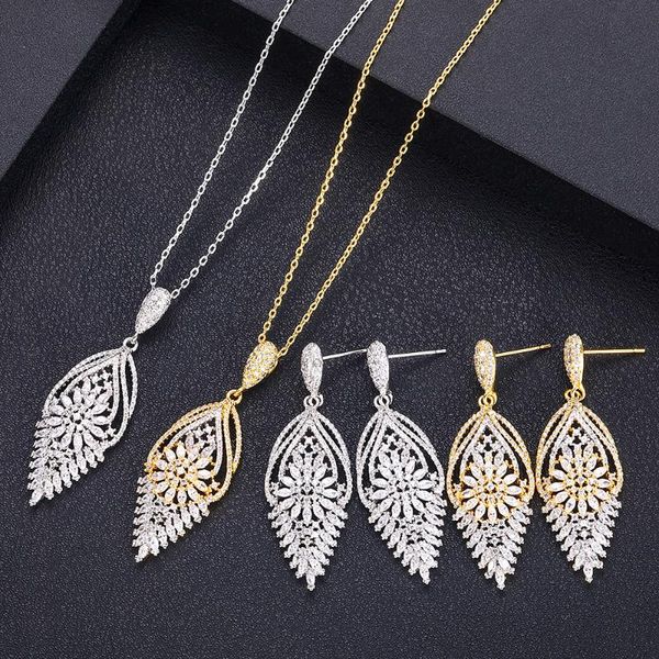earrings & necklace jankelly nigeria 2pcs bridal zirconia jewelry sets for women party, luxury dubai cz crystal wedding, Silver
earrings & necklace jankelly nigeria 2pcs bridal zirconia jewelry sets for women party, luxury dubai cz crystal wedding, Silver