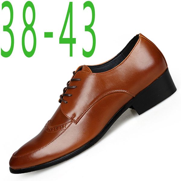 british style pointed toe formal dress shoes men wedding shoes 2019 autumn lace up business decent office leather, Black
british style pointed toe formal dress shoes men wedding shoes 2019 autumn lace up business decent office leather, Black