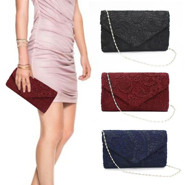women clutch female fashion lace floral shoulder bags and handbags black/blue party evening bags long purse bolsa feminina
women clutch female fashion lace floral shoulder bags and handbags black/blue party evening bags long purse bolsa feminina