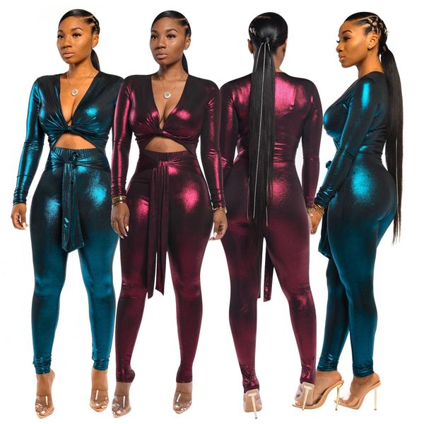 women long sleeves v neck hollow out bodycon club party shiny slim long bandage jumpsuit evening rompers one piece jumpsuit, Black;white
women long sleeves v neck hollow out bodycon club party shiny slim long bandage jumpsuit evening rompers one piece jumpsuit, Black;white
