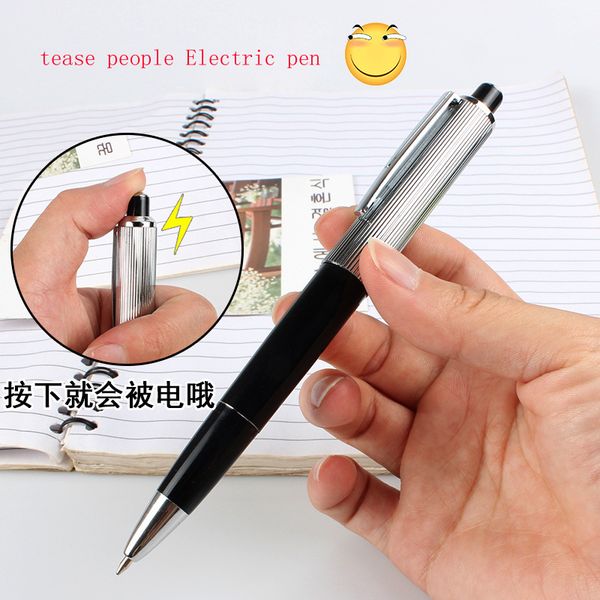 1pcs electric shock pen розыгрыш gag шутки смешные trick fun gadget апреля дурак игрушки
1pcs electric shock pen розыгрыш gag шутки смешные trick fun gadget апреля дурак игрушки