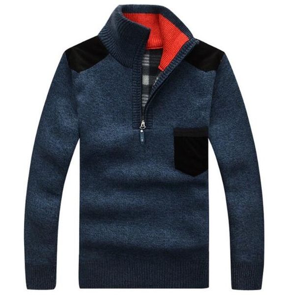 men's sweaters thick warm winter zipper pullover cashmere sweaters men casual knitwear fleece velvet clothing, White;black
men's sweaters thick warm winter zipper pullover cashmere sweaters men casual knitwear fleece velvet clothing, White;black