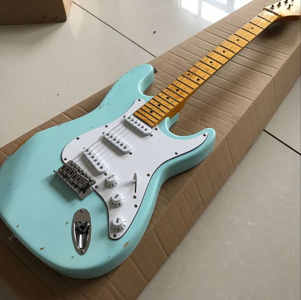 пользовательский магазин, st электрогитара, ручная работа 6 строк maple fingerboard мощи руки guitarra, синий gitaar
пользовательский магазин, st электрогитара, ручная работа 6 строк maple fingerboard мощи руки guitarra, синий gitaar