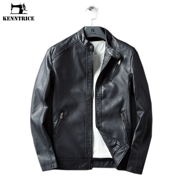 kenntrice men's leather jacket homme streetwear hip hop windbreaker leather coat spring jaket men, Black
kenntrice men's leather jacket homme streetwear hip hop windbreaker leather coat spring jaket men, Black