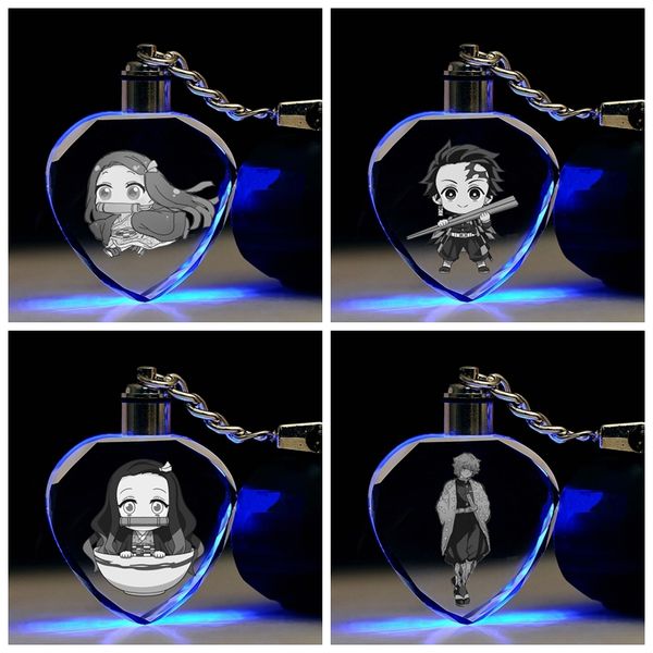 cosaner kimetsu no yaiba heart-shaped anime led key chains keyring crystal toy keychain light keyholder gifts, Silver
cosaner kimetsu no yaiba heart-shaped anime led key chains keyring crystal toy keychain light keyholder gifts, Silver