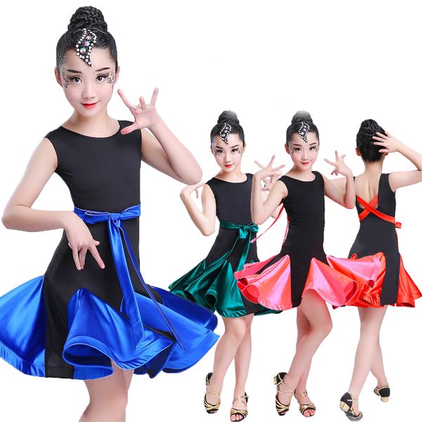 children's latin dance skirt exercise clothes summer girls grading performance clothing kids dresses for girls, Black;red
children's latin dance skirt exercise clothes summer girls grading performance clothing kids dresses for girls, Black;red