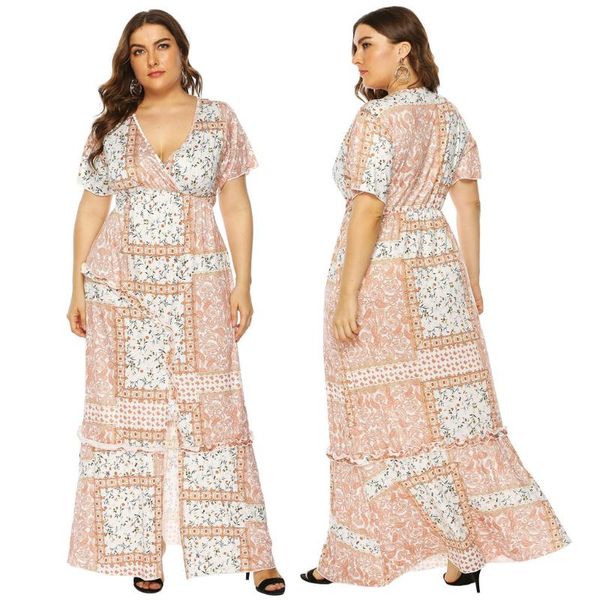 casual dresses for women plus size womens v-neck printing short sleeve tightness seaside beach long dress clothing summer, Black;gray
casual dresses for women plus size womens v-neck printing short sleeve tightness seaside beach long dress clothing summer, Black;gray