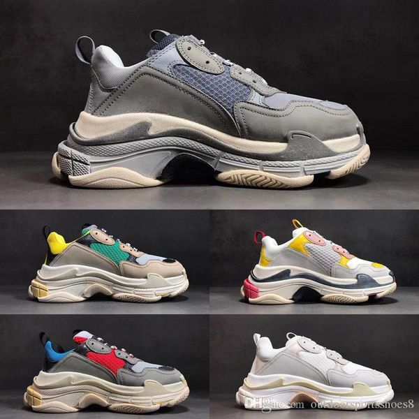 г 2019 новый мульти престижное тройной конструктор sneaker комбинация подошвы ботинок бренда женщин людей верхнего качества вскользь обуви ж
г 2019 новый мульти престижное тройной конструктор sneaker комбинация подошвы ботинок бренда женщин людей верхнего качества вскользь обуви ж