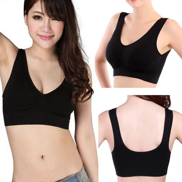bras 2021 women seamless bra cotton blended shockproof support style fitness underwear vest /l/xl, Red;black
bras 2021 women seamless bra cotton blended shockproof support style fitness underwear vest /l/xl, Red;black