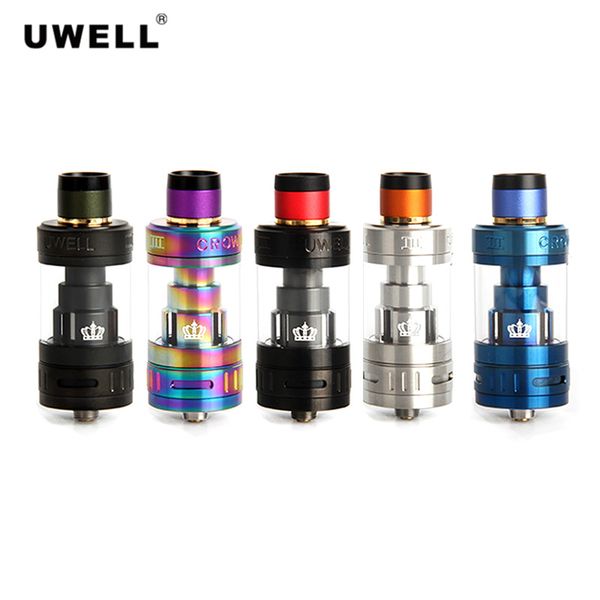 Продвижение-Uwell Crown 3 Tank Atomizer 5 мл Crown III Top Fill с твист с крышкой распылитель тройной воздушный поток кварцевый стеклянный бак 100% аутентичный
Продвижение-Uwell Crown 3 Tank Atomizer 5 мл Crown III Top Fill с твист с крышкой распылитель тройной воздушный поток кварцевый стеклянный бак 100% аутентичный
