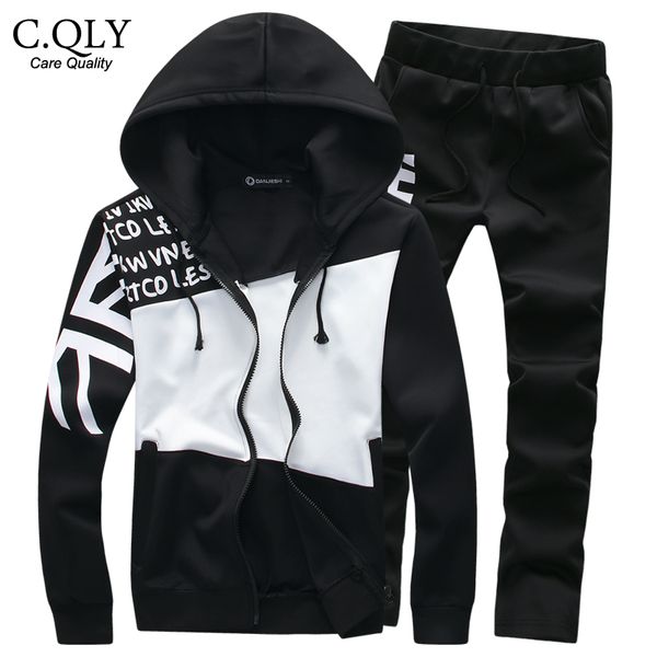 2016 new joggers sportwear suit men cardigan hoodied sweatshirt set letter printed patchwork tracksuit hoodies men black 5xl
2016 new joggers sportwear suit men cardigan hoodied sweatshirt set letter printed patchwork tracksuit hoodies men black 5xl