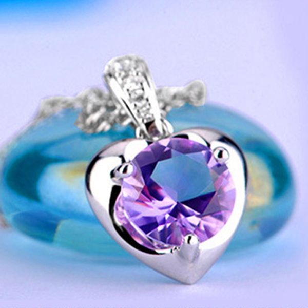 925 sterling silver necklace for women fashion jewelry shiny zircon white heart necklaces female wedding accessories gift
925 sterling silver necklace for women fashion jewelry shiny zircon white heart necklaces female wedding accessories gift