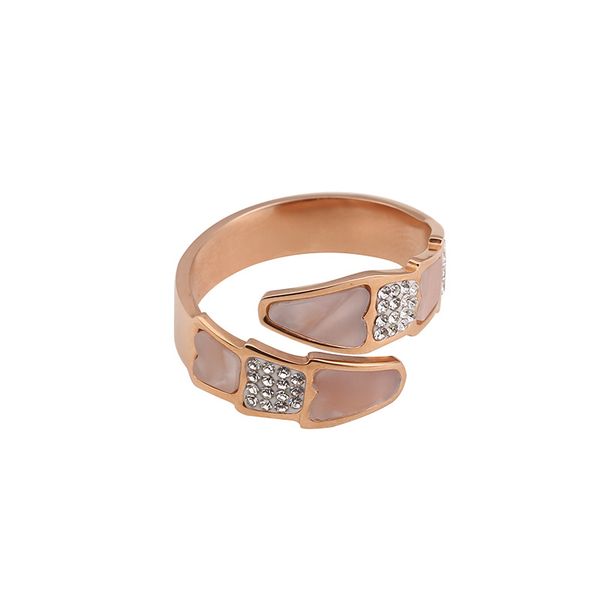18kgp rose gold color snake fritillaria cz zirconia open rings women fashion 316l stainless steel jewelry not fade (kgr002, Golden;silver
18kgp rose gold color snake fritillaria cz zirconia open rings women fashion 316l stainless steel jewelry not fade (kgr002, Golden;silver