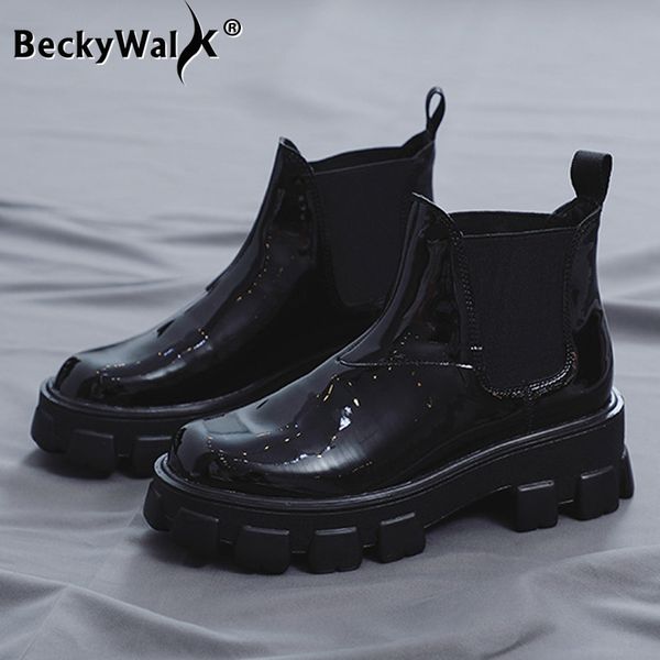 new brand women boots platform round toe lady booties black slip on autumn winter square heels ankle boots women wsh3485
new brand women boots platform round toe lady booties black slip on autumn winter square heels ankle boots women wsh3485