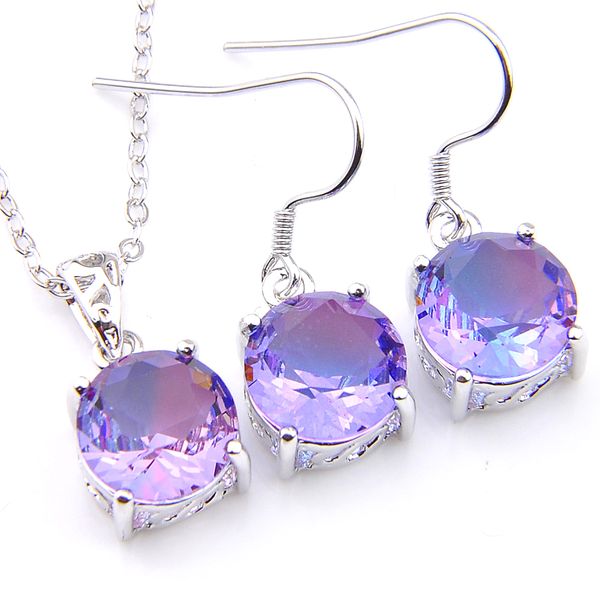 2 pcs/lot fashion wedding set fire bi colored tourmaline gems silver plated pendants necklaces earring for wedding party gift
2 pcs/lot fashion wedding set fire bi colored tourmaline gems silver plated pendants necklaces earring for wedding party gift