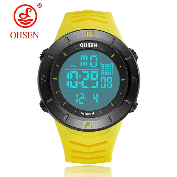 ohsen brand mens chronograph watches yellow sport male clock army watch men multi function waterproof led digital watch, Slivery;brown
ohsen brand mens chronograph watches yellow sport male clock army watch men multi function waterproof led digital watch, Slivery;brown