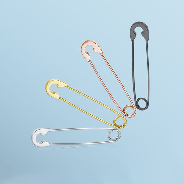 2019 new stainless steel fashion cartilage earrings punk gothic safety pin earrings for women girls personality creative pin earring jewelry, Silver
2019 new stainless steel fashion cartilage earrings punk gothic safety pin earrings for women girls personality creative pin earring jewelry, Silver