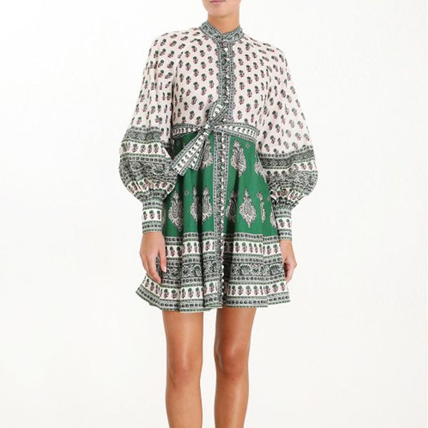 lantern sleeves linen flower printed dresses autumn tide high street vintage vacation women dress design ball gown party dress, Black;gray
lantern sleeves linen flower printed dresses autumn tide high street vintage vacation women dress design ball gown party dress, Black;gray