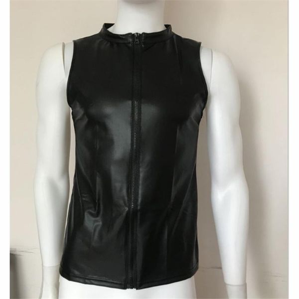 2020 lingerie jackets tank latex t shirt men pvc leather vests lingerie nightclub costume gay underwear fetish coat, Red;black
2020 lingerie jackets tank latex t shirt men pvc leather vests lingerie nightclub costume gay underwear fetish coat, Red;black