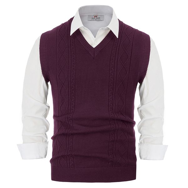 men's vests warm knit vest men autumn winter pure color classic stylish & slim fit sleeveless v-neck cable pattern knitwear sweater top, Black;white
men's vests warm knit vest men autumn winter pure color classic stylish & slim fit sleeveless v-neck cable pattern knitwear sweater top, Black;white