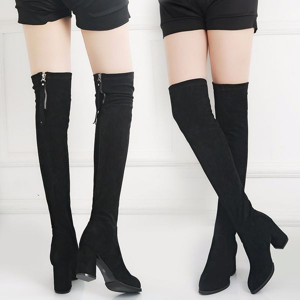 brand women's shoes zipper boots winter footwear booties ladies boots-women fashion 2020 high heel over-the-knee autumn, Black
brand women's shoes zipper boots winter footwear booties ladies boots-women fashion 2020 high heel over-the-knee autumn, Black