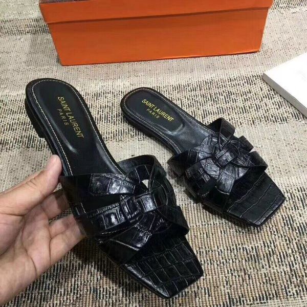 High grade genuine leather andal 2019 hoe women belt andal leather flip flop women fa hion lipper with box whole al