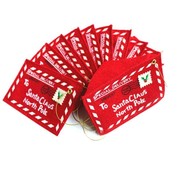 10 pcs christmas envelopes for christmas tree hanging decoration red candy bag santa claus decor supplies accessories gifts
10 pcs christmas envelopes for christmas tree hanging decoration red candy bag santa claus decor supplies accessories gifts