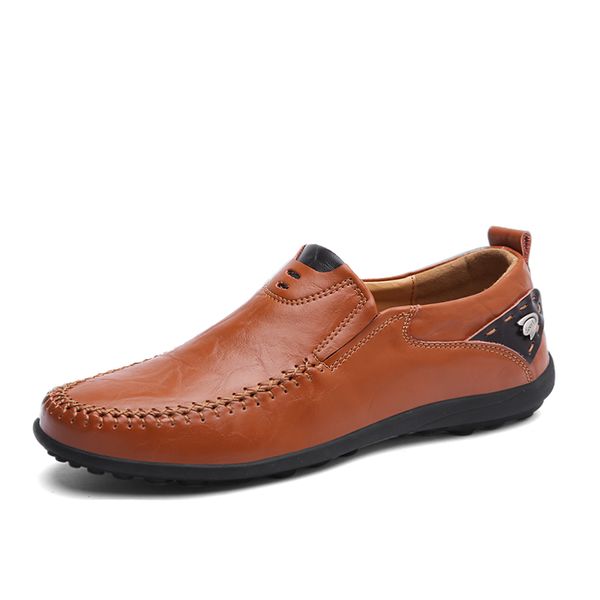 2019 men's leather casual shoes man business loafers fashion flats classics retro style four seasons shoes luxury design ha8117, Black
2019 men's leather casual shoes man business loafers fashion flats classics retro style four seasons shoes luxury design ha8117, Black