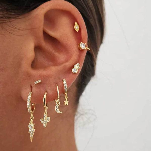 boho vintage geometric drop earrings for women 2020 new cactus moon star crystal earring set female jewelry gift, Silver
boho vintage geometric drop earrings for women 2020 new cactus moon star crystal earring set female jewelry gift, Silver