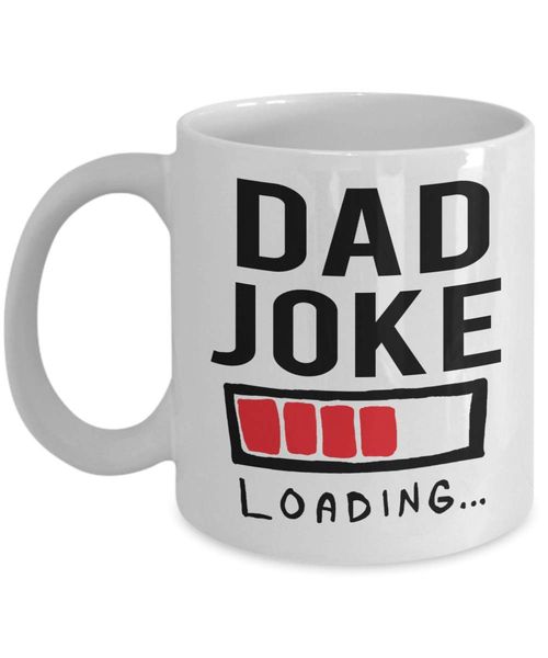 dad joke loading coffee mug -funny novelty coffee mugs, great gift cup ideas for any occasion such as mother's day,11oz dropshipping
dad joke loading coffee mug -funny novelty coffee mugs, great gift cup ideas for any occasion such as mother's day,11oz dropshipping
