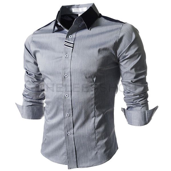 осень мужские дизайнерские рубашки отворотом шеи длинным рукавом тонкий mens tops вскользь тощий сплошной цвет мужской рубашки, White;black
осень мужские дизайнерские рубашки отворотом шеи длинным рукавом тонкий mens tops вскользь тощий сплошной цвет мужской рубашки, White;black