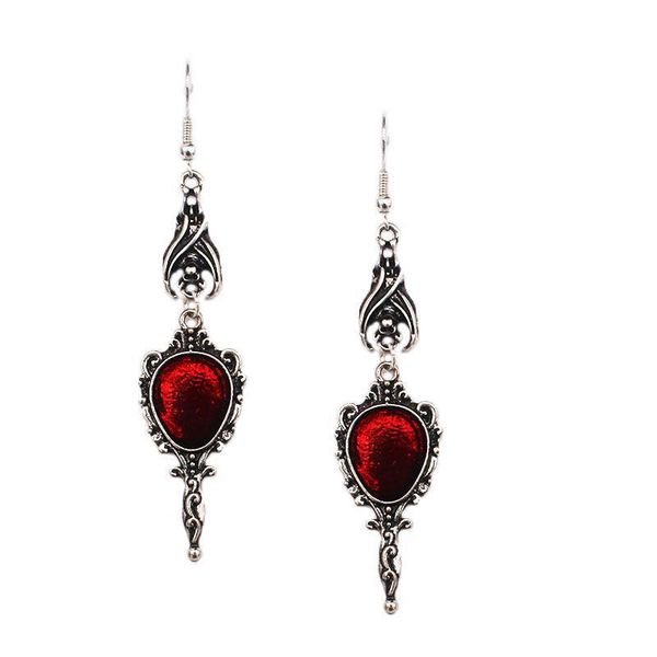 fashion gothic sorcery mirror silver bat drop earrings trendy red magic mirror earrings for women jewelry party halloween gift
fashion gothic sorcery mirror silver bat drop earrings trendy red magic mirror earrings for women jewelry party halloween gift