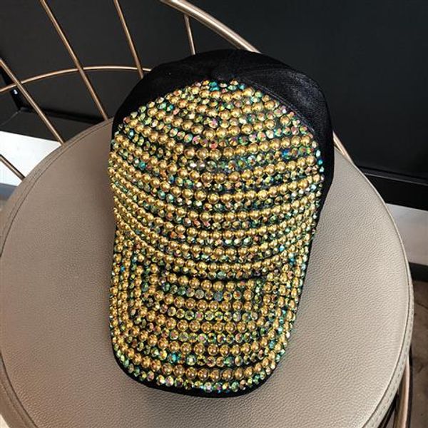 hat female cap colorful diamond baseball cap fashion hat wild visor male and female outdoor heavy craft, Blue;gray
hat female cap colorful diamond baseball cap fashion hat wild visor male and female outdoor heavy craft, Blue;gray