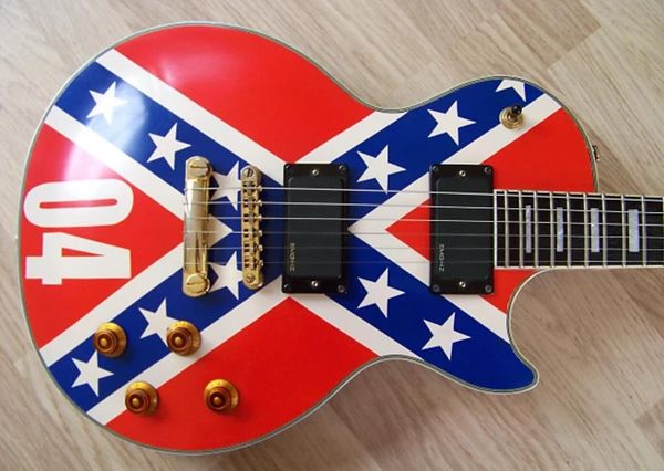 custom shop epi zakk wylde rebel flag 04 vos signature electric guitar gold zakk knobs, gold grover tuners , emg pickups
custom shop epi zakk wylde rebel flag 04 vos signature electric guitar gold zakk knobs, gold grover tuners , emg pickups