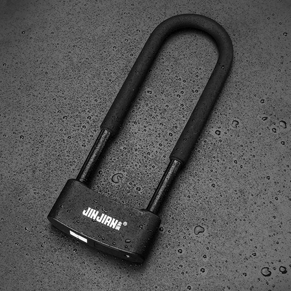 bikight 810l extended alloy bluetooth smart control u-shaped lock anti-theft removal-proof bike lock - black
bikight 810l extended alloy bluetooth smart control u-shaped lock anti-theft removal-proof bike lock - black