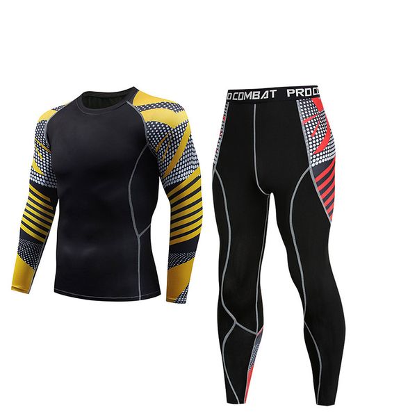 men's compression fitness tights sportswear suit sports running windbreaker training suit jogging sportswear quick-drying 2 sets, Gray
men's compression fitness tights sportswear suit sports running windbreaker training suit jogging sportswear quick-drying 2 sets, Gray