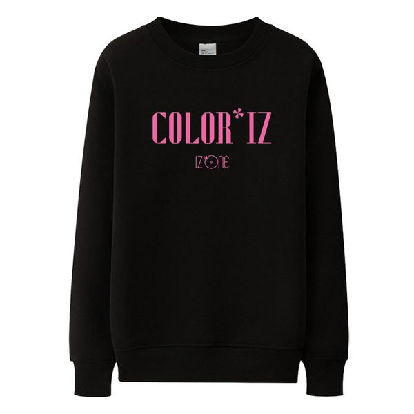 kpop izone new coloriz same printing o neck thin sweatshirt spring autumn 2 style loose pullover sweatshirt, Black
kpop izone new coloriz same printing o neck thin sweatshirt spring autumn 2 style loose pullover sweatshirt, Black