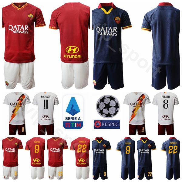 2020 fc as roma soccer jersey set 22 nicolo zaniolo 9 edin dzeko 8 diego perotti 34 justin kluivert football shirt kits, Black
2020 fc as roma soccer jersey set 22 nicolo zaniolo 9 edin dzeko 8 diego perotti 34 justin kluivert football shirt kits, Black